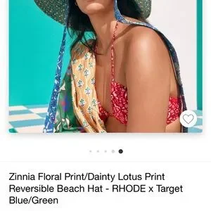 Rhode X Target reversible beach hat RHODE x Target + Reversible Beach Hat main image 4
